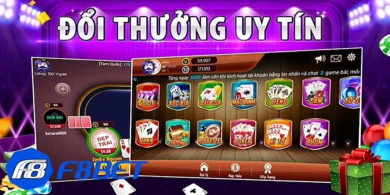 Cách tham gia chơi game đánh bài F8bet đơn giản