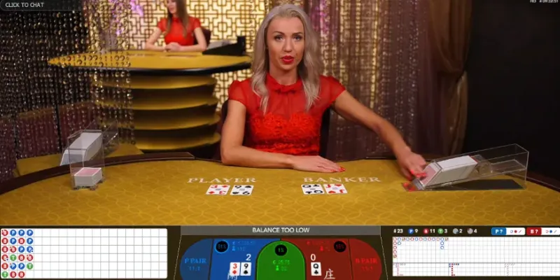 Các hình thức cược trong live baccarat tại F8Bet